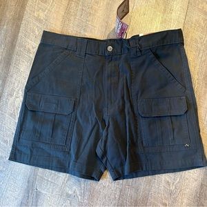 Denali mens black cargo shorts size 38